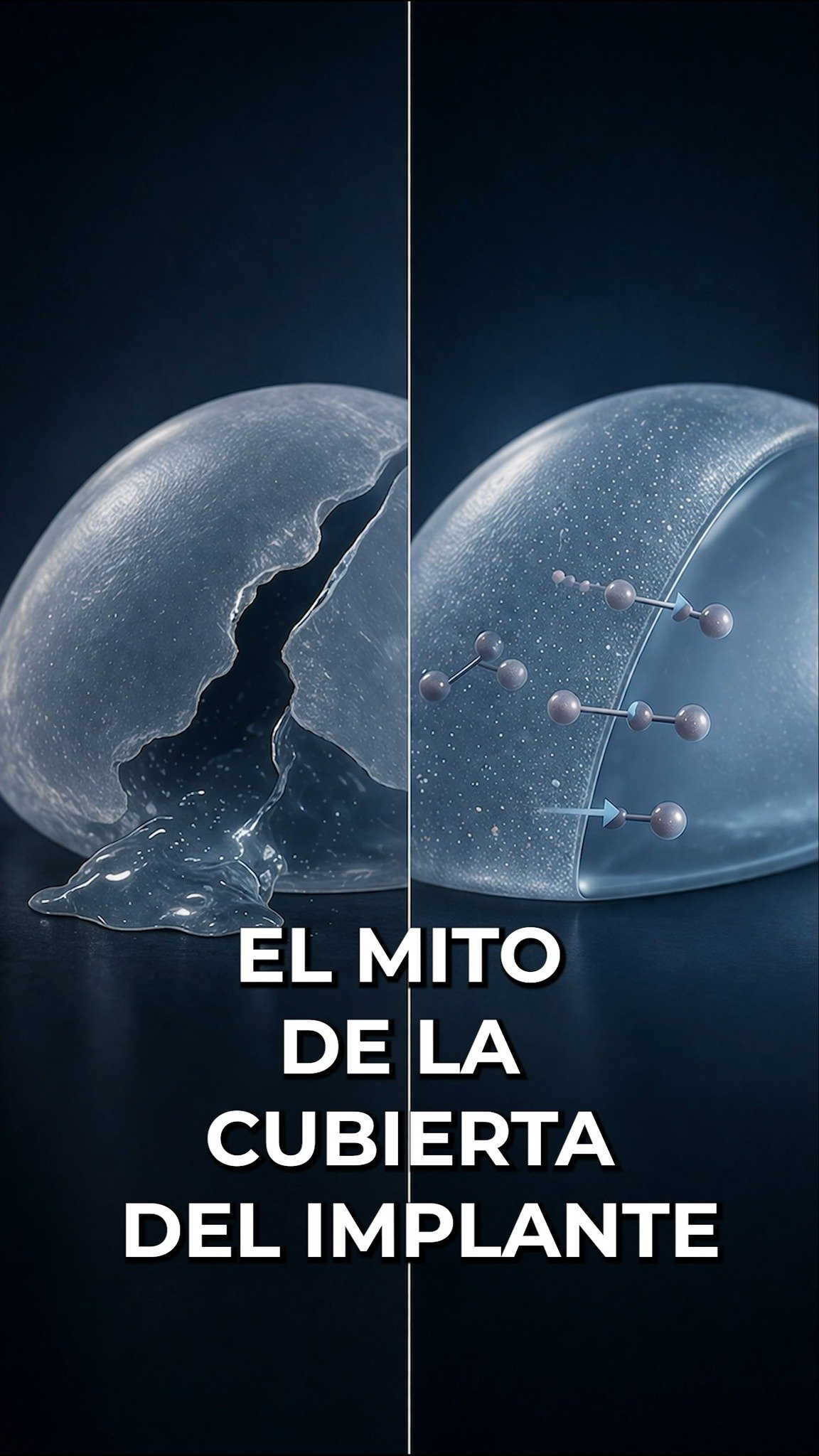 Uno de los mitos más comunes es creer que los implantes mamarios están completamente sellados.

La realidad es que existe algo llamado permeabilidad:
un implante puede no estar roto… y aun así permitir el paso de pequeñas moléculas. ⚠️🫧

📩 Agenda una valoración y resuelve tus dudas.

Cédula profesional especialidad en cirugía plástica y reconstructiva: 244898
No. COFEPRIS: 2414102002A00654