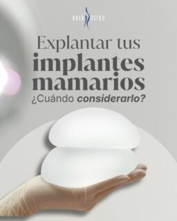 La explantación mamaria puede considerarse por molestias, cambios en el implante o por decisión personal.

No siempre se trata de estética; muchas veces se trata de bienestar. 🤍

📩 Agenda una valoración especializada.

CE: 244898. AVISO DE PUBLICIDAD: 2414102002A00654