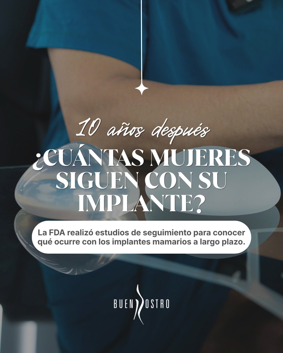 Los implantes mamarios no son dispositivos para toda la vida. 

Con el paso de los años pueden presentarse cambios, molestias o nuevas decisiones personales.

Lo importante es revisar su estado y conocer tus opciones. 🩺

📩 Agenda una valoración especializada. 

CE: 244898. AVISO DE PUBLICIDAD: 2414102002A00654